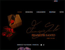 Tablet Screenshot of francois-santo.com